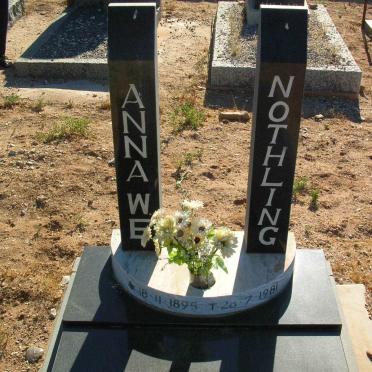 NOTHLING Anna W.E. 1895-1981