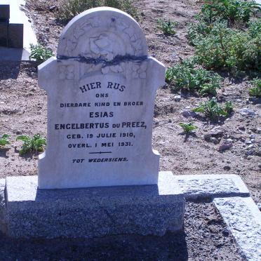 PREEZ Esias Engelbertus, du 1910-1931