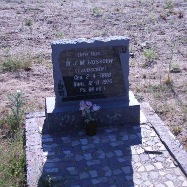 ROSSOUW M.J.M. geb. LAUBSCHER 1888-1976