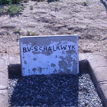 SCHALKWYK B., van