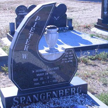 SPANGENBERG Pieter W. 1924-1991