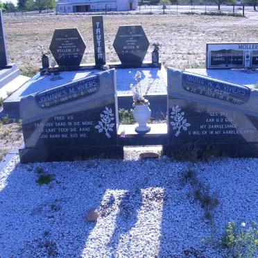 VIVIERS Johannes M. 1916-1990 &amp; Maria W.A. DE KLERK 1928-1990
