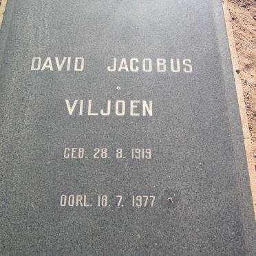 VILJOEN David Jacobus 1919-1977