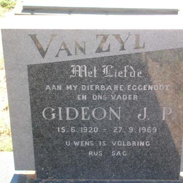ZYL Gideon J.P., van 1920-1969