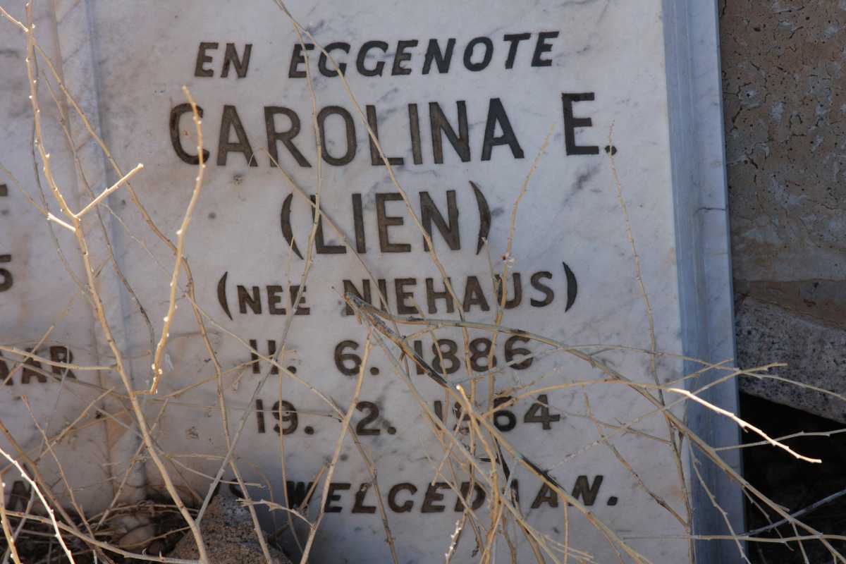 ? Carolina E. nee NIEHAUS 1886-1964