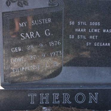 THERON Sara G. 1876-1973