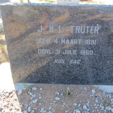 TRUTER J.H.L. 1891-1960