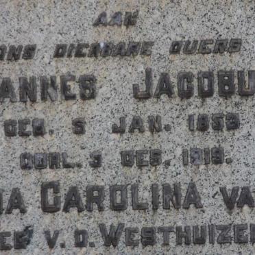 WYK Johannes Jacobus, van 1853-1919