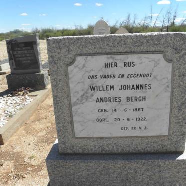 BERGH Willem Johannes Andries 1867-1922