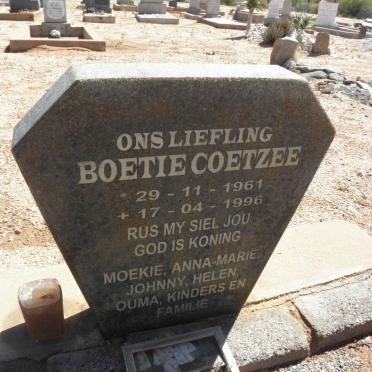 COETZEE Boetie 1961-1990