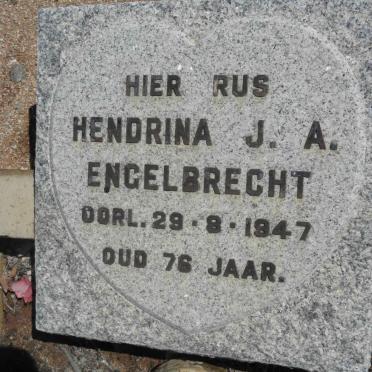 ENGELBRECHT Hendrina J.A. -1947