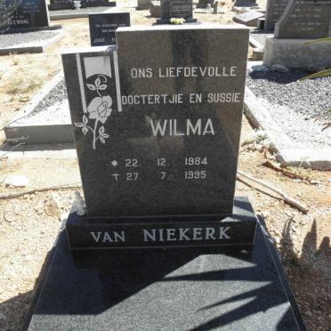 NIEKERK Wilma, van 1984-1995