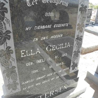 PIETERSEN Ella Cecilia nee NEL 1913-1963