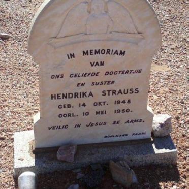 STRAUSS Hendrika 1948-1950