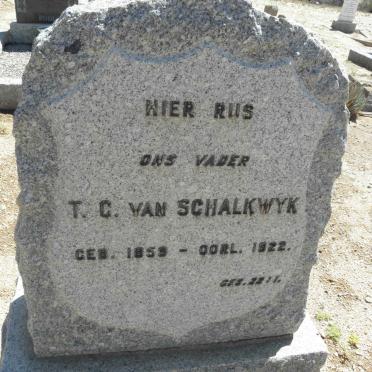 SCHALKWYK T.C., van 1859-1922