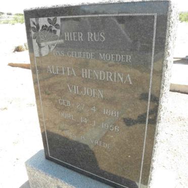 VILJOEN Aletta Hendrina 1881-1956