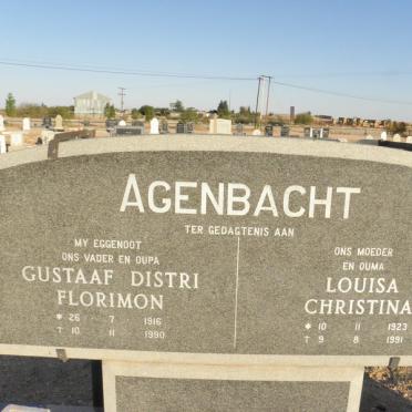 AGENBACHT Gustaaf Distri Florimon 1916-1990 &amp; Louisa Christina 1923-1991