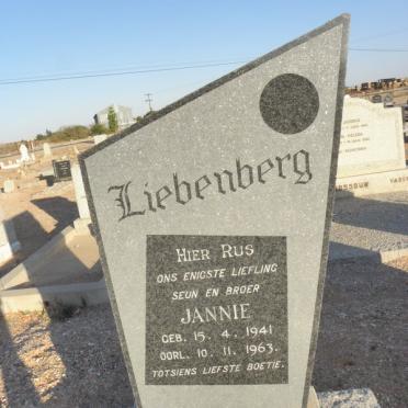 LIEBENBERG Jannie 1941-1963