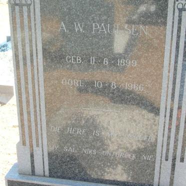 PAULSEN A.W. 1899-1966