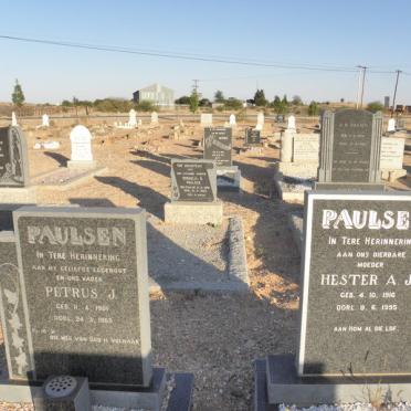PAULSEN Petrus J. 1901-1969 &amp; Hester A.J. 1916-1995