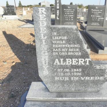 REDELINGHUYS Albert 1945-1996