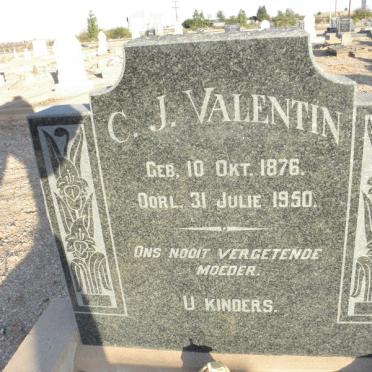 VALENTIN C.J. 1876-1950