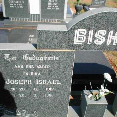 BISHOP Joseph Israel 1912-1986 &amp; Hester Antoinette LE ROUX 1916-1982