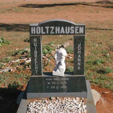 HOLTZHAUSEN Huibrecht Johanna 1978-1978