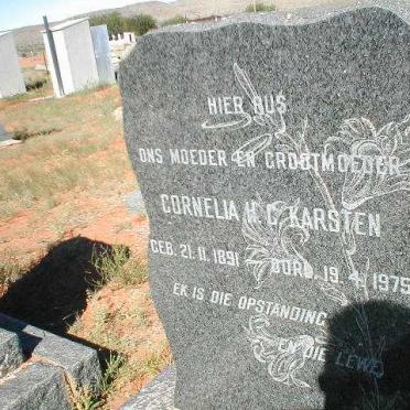 KARSTEN Cornelia H. C. 1891-1975