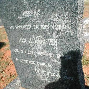 KARSTEN Jan J. 1881-1961