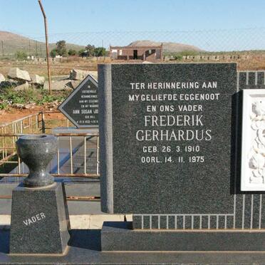 MULDER Frederik Gerhardus 1910-1975 &amp; Aletta Helena 1907-2000