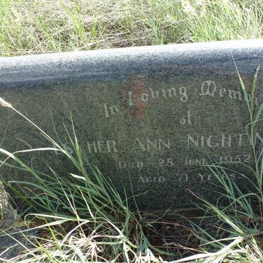 NIGHTINGALE Esther Ann -1952