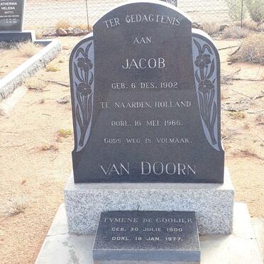 DOORN Jacob, van 1902-1966 :: DE GOOIJER Tymene 1900-1977