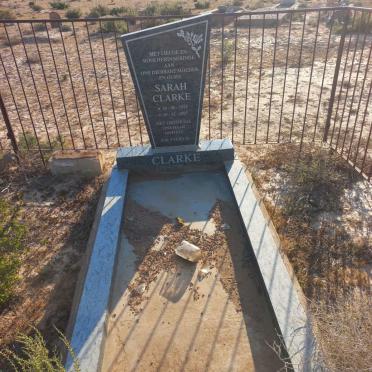 CLARKE Sarah 1911-1997