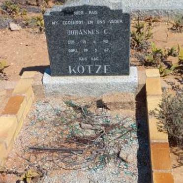 KOTZE Johannes C. 1892-1967