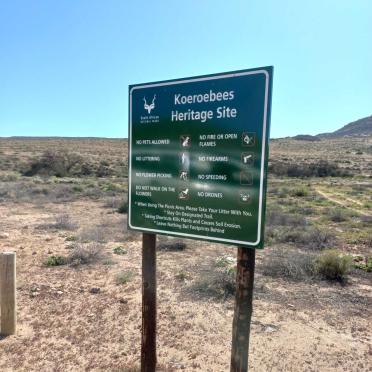 1. Koeroebees Heritage Site