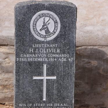OLIVIER H.J. -1914