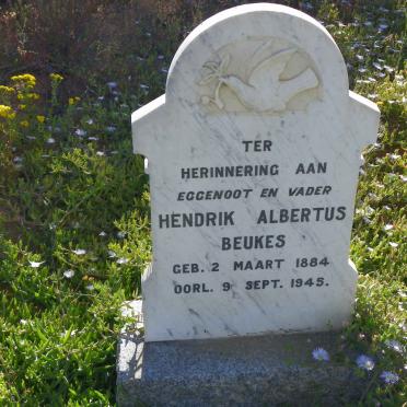 BEUKES Hendrik Albertus 1884-1945