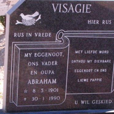 VISAGIE Abraham 1901-1990