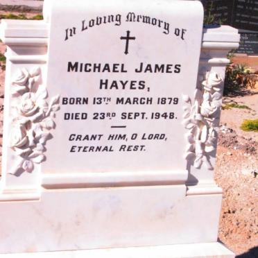 HAYES Michael James 1879-1948