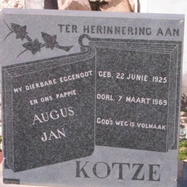KOTZE Augus Jan 1925-1969