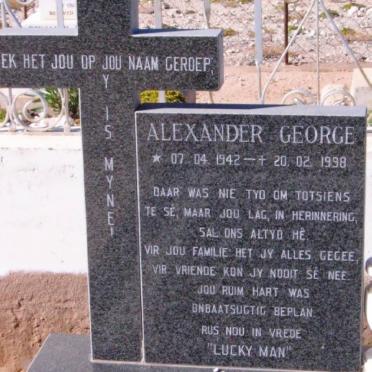 THUYNSMA Alexander George 1942-1998