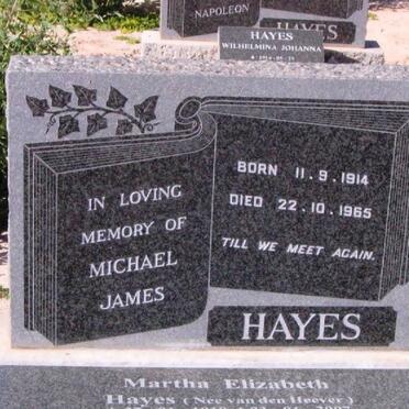 HAYES Michael James 1914-1965