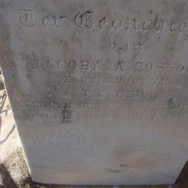 Northern Cape, NAMAQUALAND district, Kamieskroon, Arkoep 457, farm cemetery