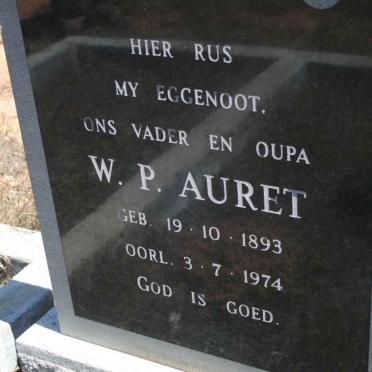 AURET W.P. 1893-1974