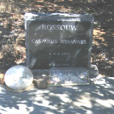 ROSSOUW Casparus Johannes 1919-1998