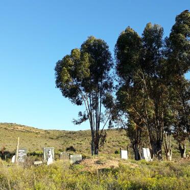 Northern Cape, NAMAQUALAND district, near Nababeep, Nigramoep 136_1, farm cemetery