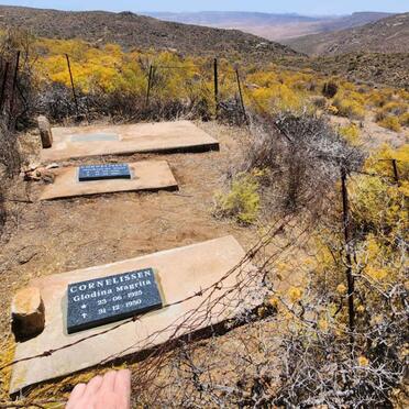 Northern Cape, NAMAQUALAND district, near Nababeep, Nigramoep 136_2, farm cemetery
