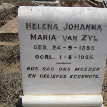 ZYL Helena Johanna Maria, van 1895-1955