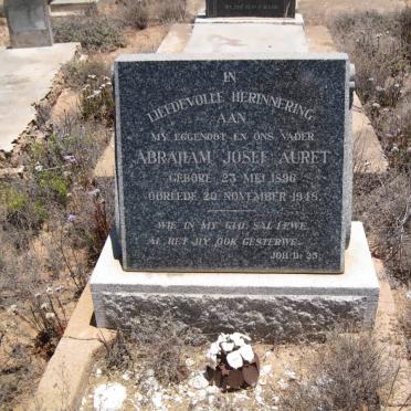 AURET Abraham Josef 1896-1948